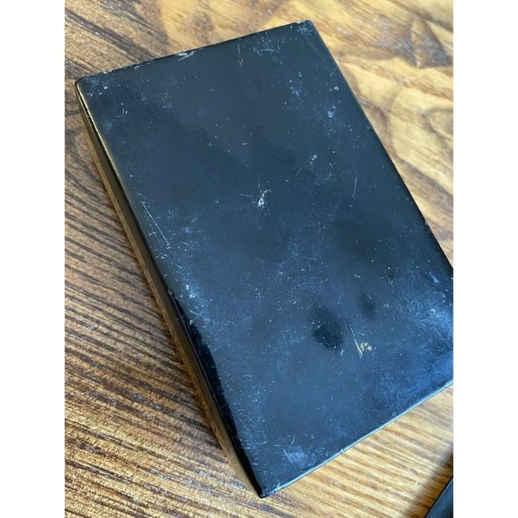 Vintage Black Lacquer Decorative Box w/ Gilt Design Balinese Dancer 4.5"x3"x1.5" - Picture 16 of 16